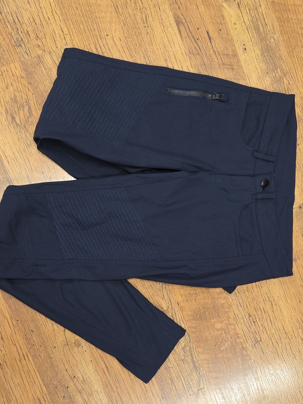 Lululemon Women's Casual Navy Skinny Pants, Low Rise, 28" Inseam
